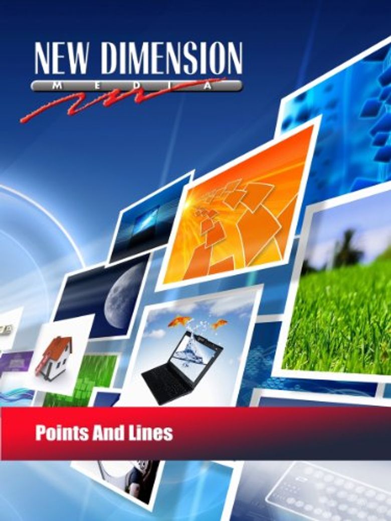 Points and Lines Poster