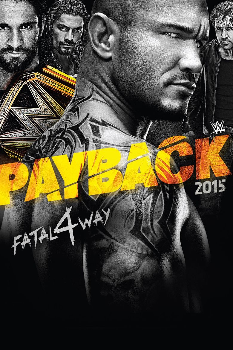 WWE Payback 2015 Poster