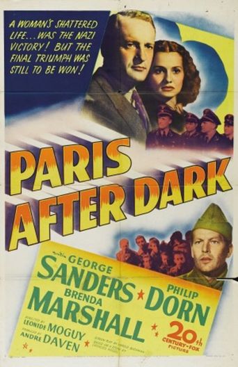  Paris After Dark Poster