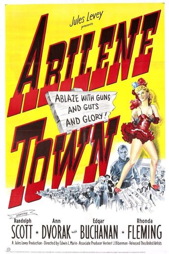  Abilene Town Poster