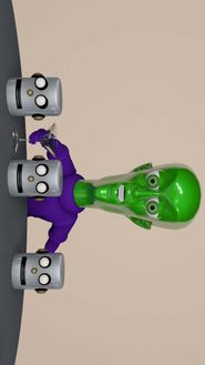  Saucer Man Poster