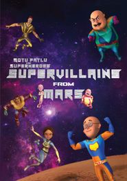  Motu Patlu the Superheroes VS Alien Ghost Poster