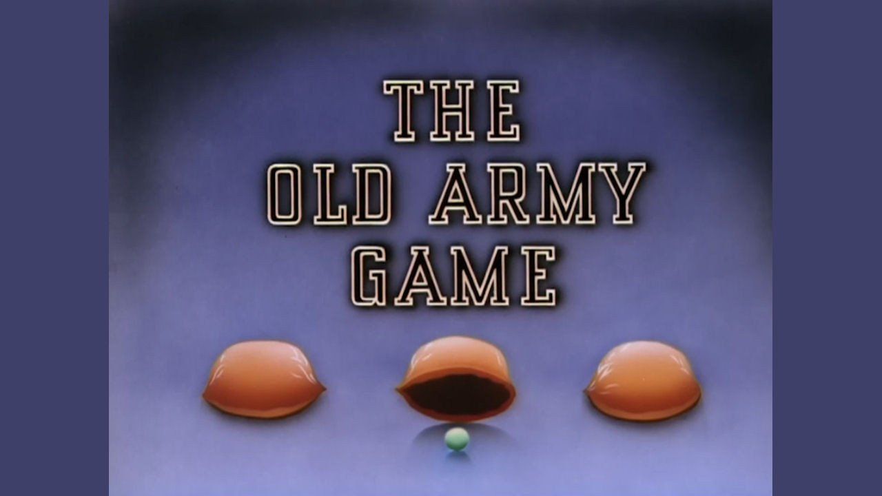 The Old Army Game Backdrop