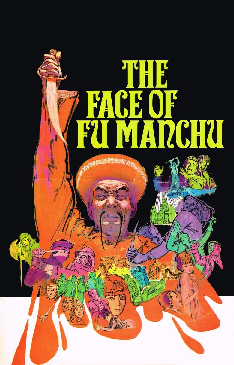 The Face of Fu Manchu Poster
