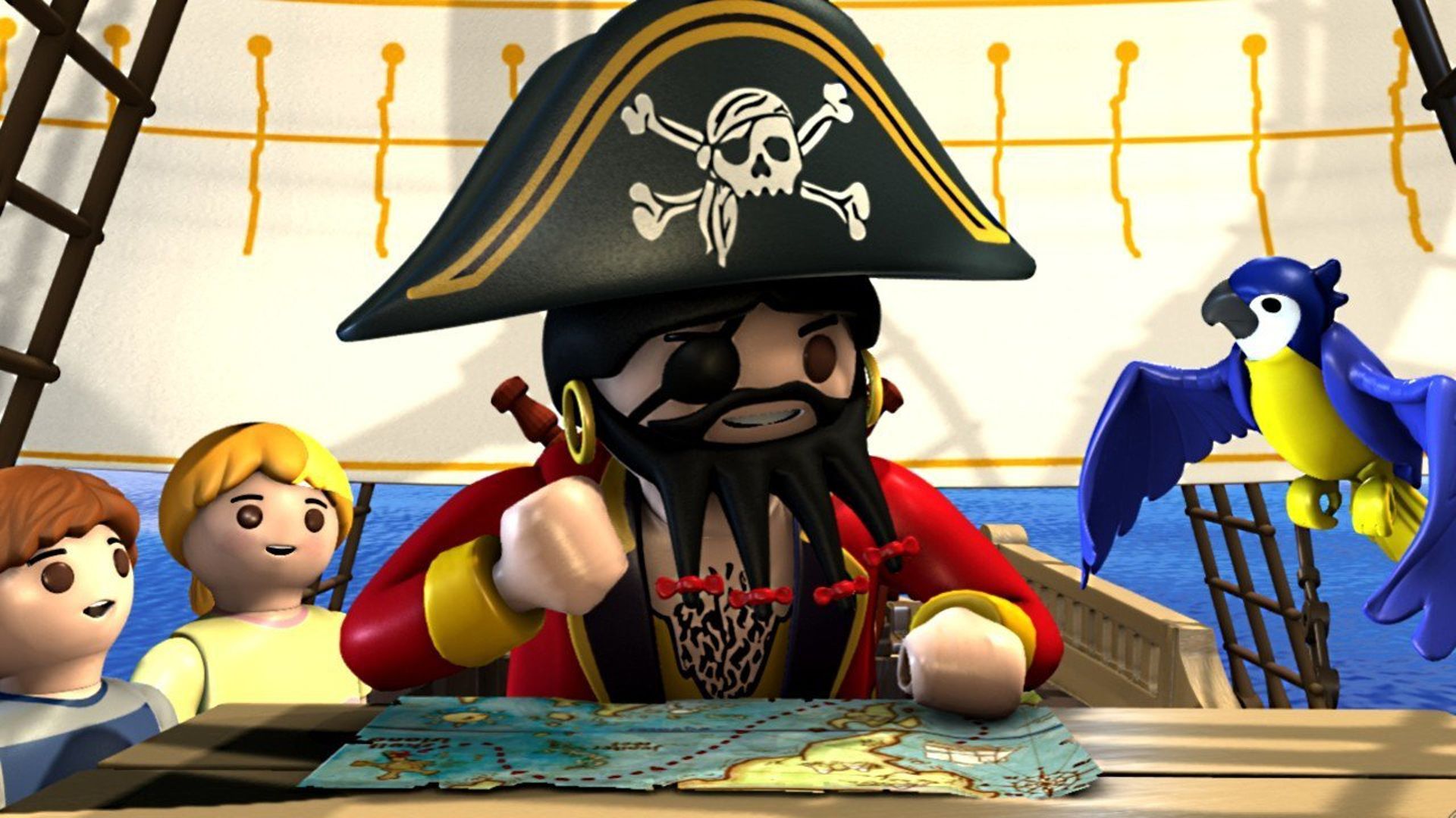 Playmobil: The Secret of Pirate Island Backdrop