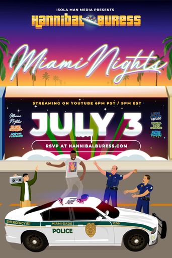  Hannibal Buress: Miami Nights Poster
