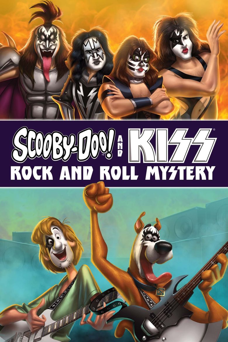 Scooby-Doo! And Kiss: Rock and Roll Mystery Poster