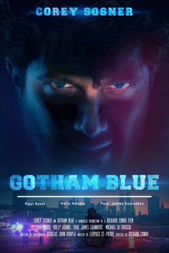 Gotham Blue Poster