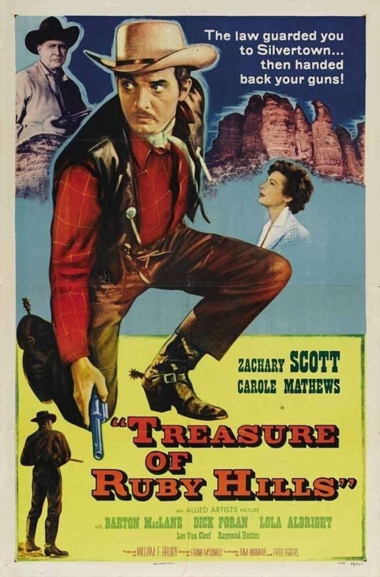 Treasure Of Ruby Hills Poster