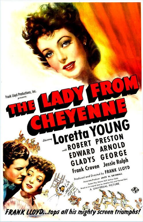 The Lady from Cheyenne Poster