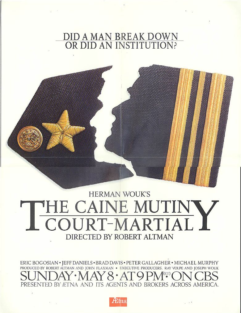 The Caine Mutiny Court-Martial Poster