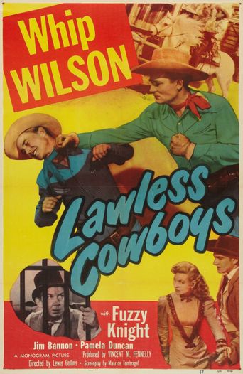  Lawless Cowboys Poster