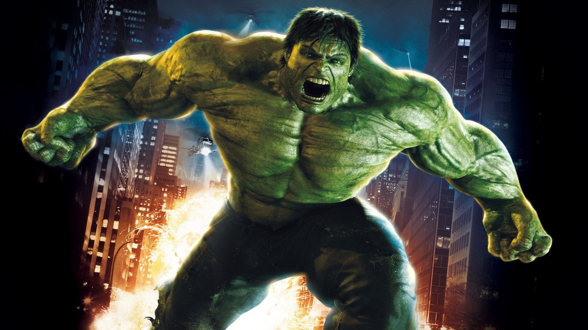 The Incredible Hulk Backdrop
