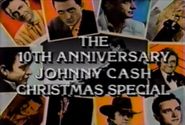  The 10th Anniversary Johnny Cash Christmas Special Poster