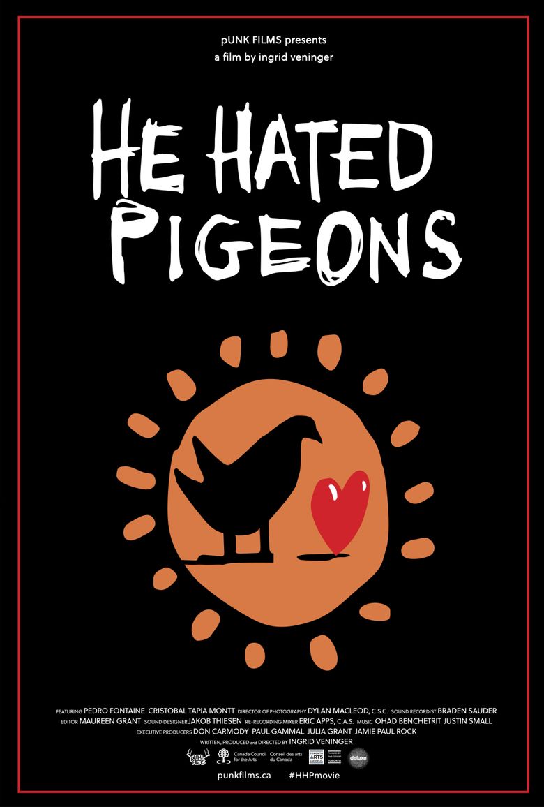 He Hated Pigeons Poster