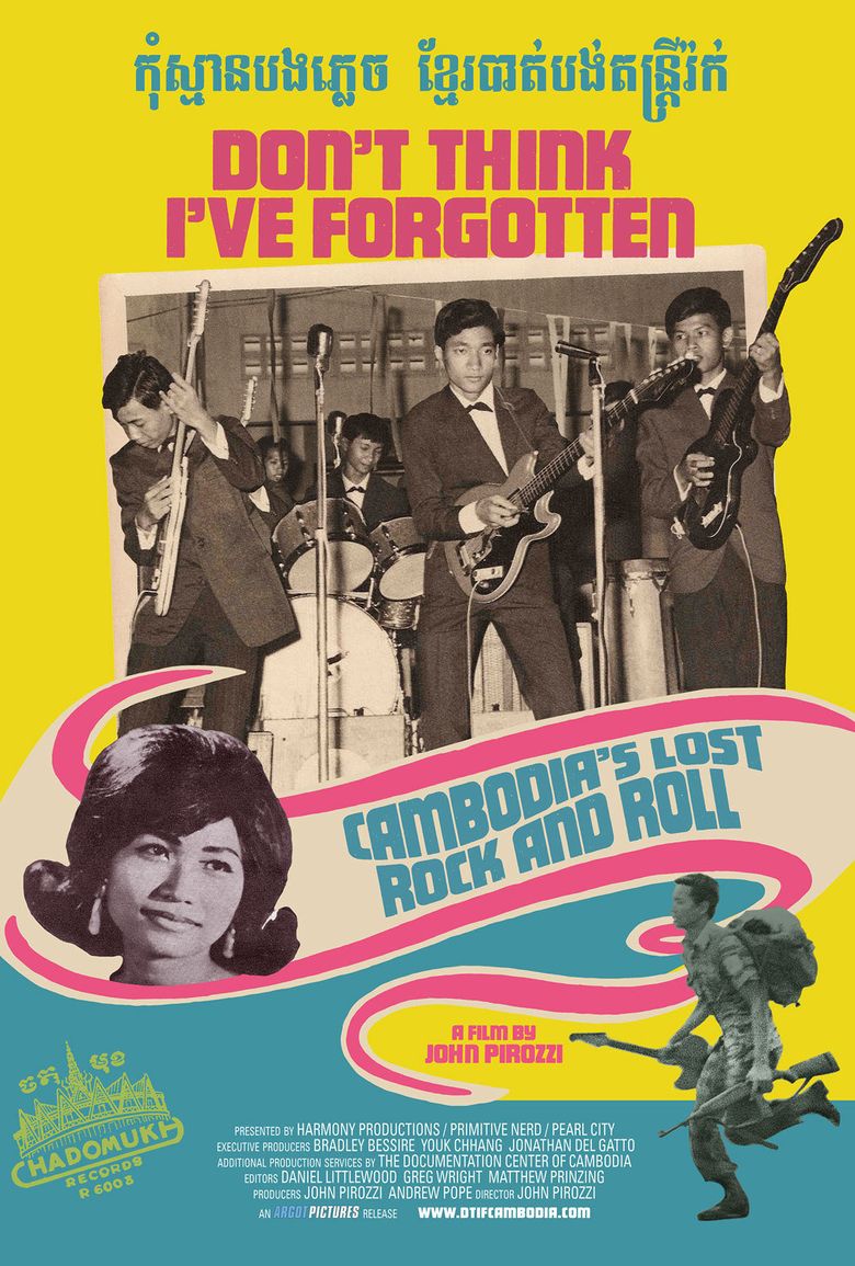 Don't Think I've Forgotten: Cambodia's Lost Rock and Roll Poster