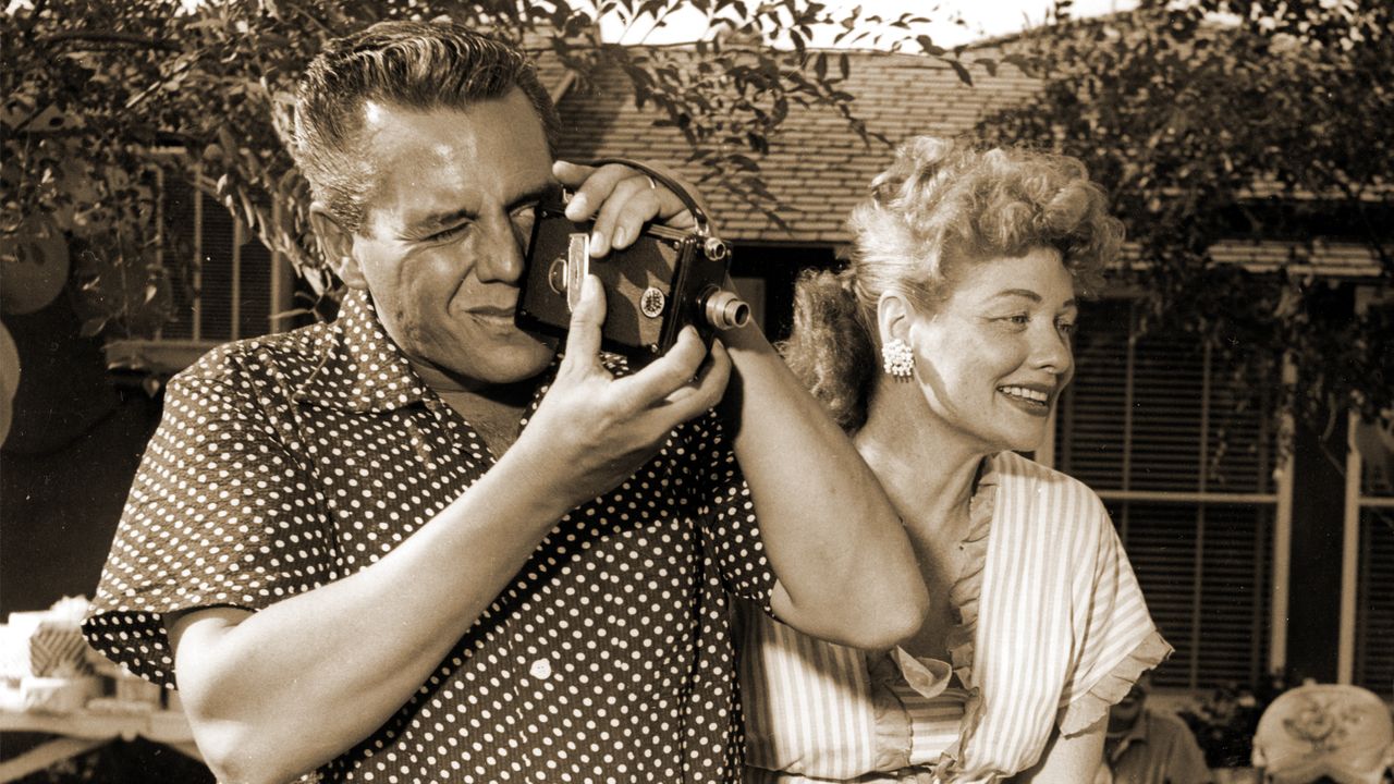 Lucy and Desi: A Home Movie Backdrop
