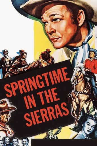  Springtime in the Sierras Poster
