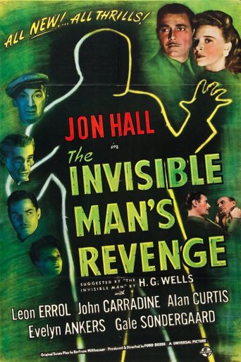 New releases The Invisible Man's Revenge Poster