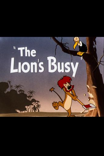  The Lion's Busy Poster