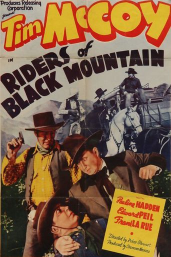  Riders of Black Mountain Poster