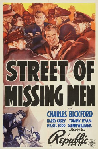  Street of Missing Men Poster