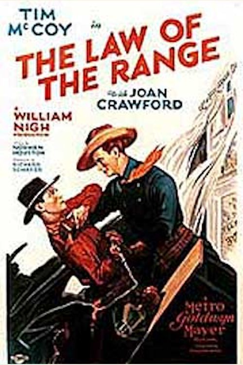 The Law of the Range Poster