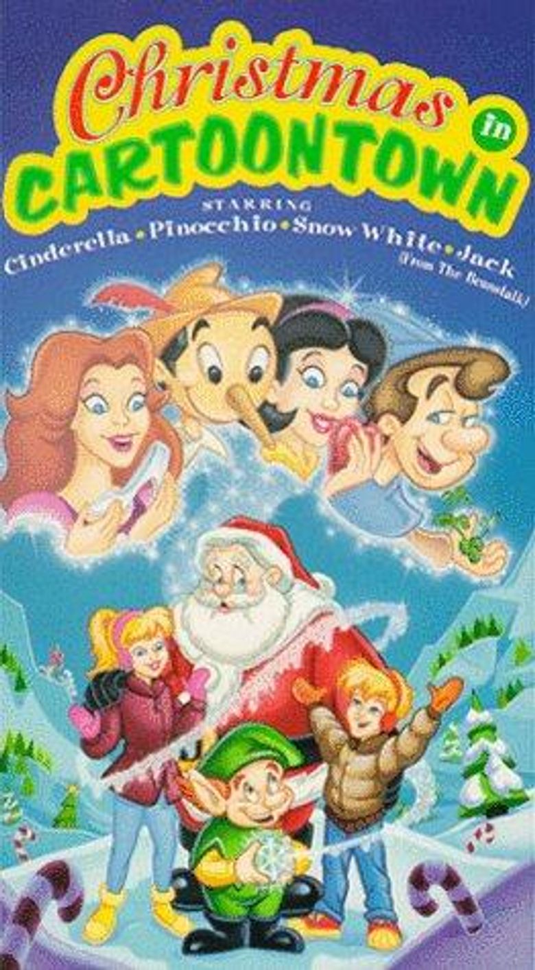 Christmas in Cartoontown Poster