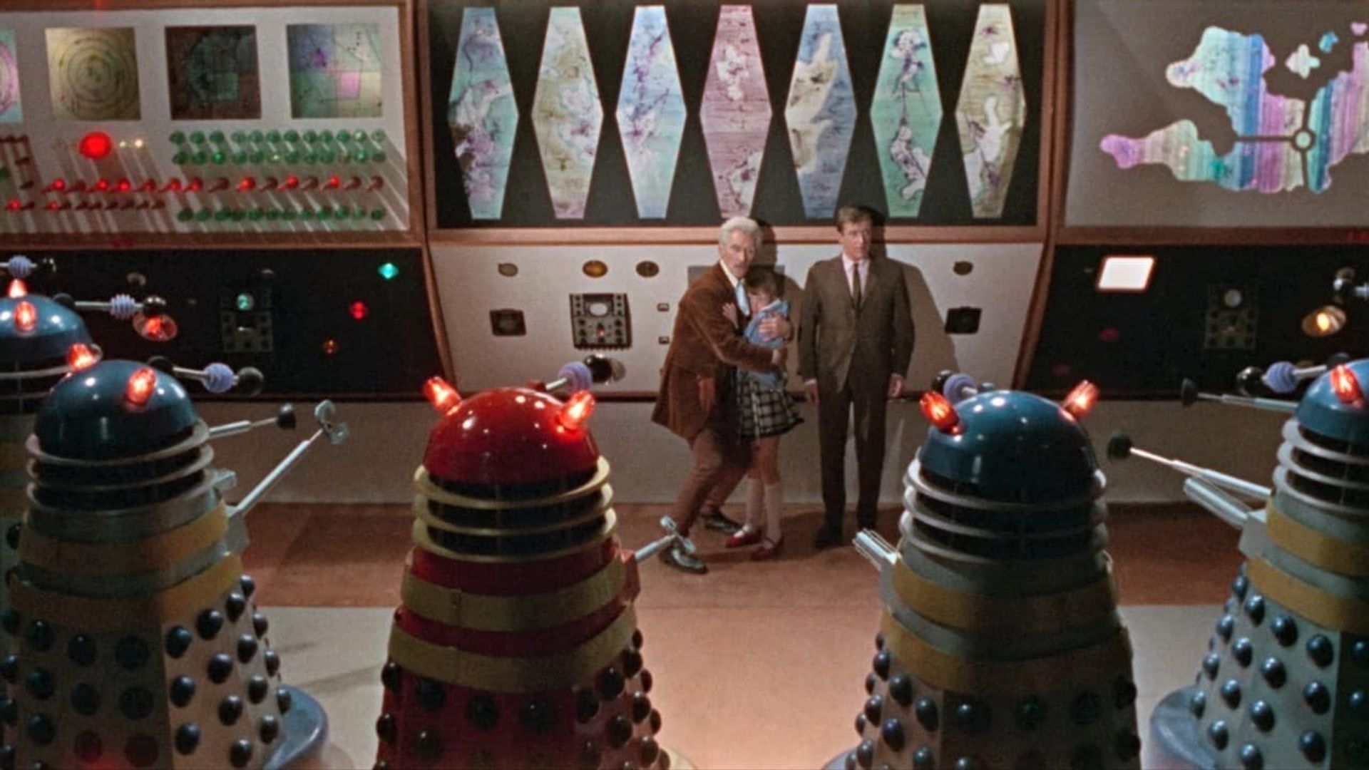 Dr. Who and the Daleks Backdrop