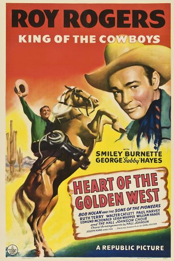  Heart of the Golden West Poster