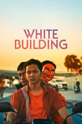  White Building Poster