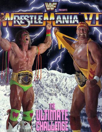  WWE WrestleMania VI Poster