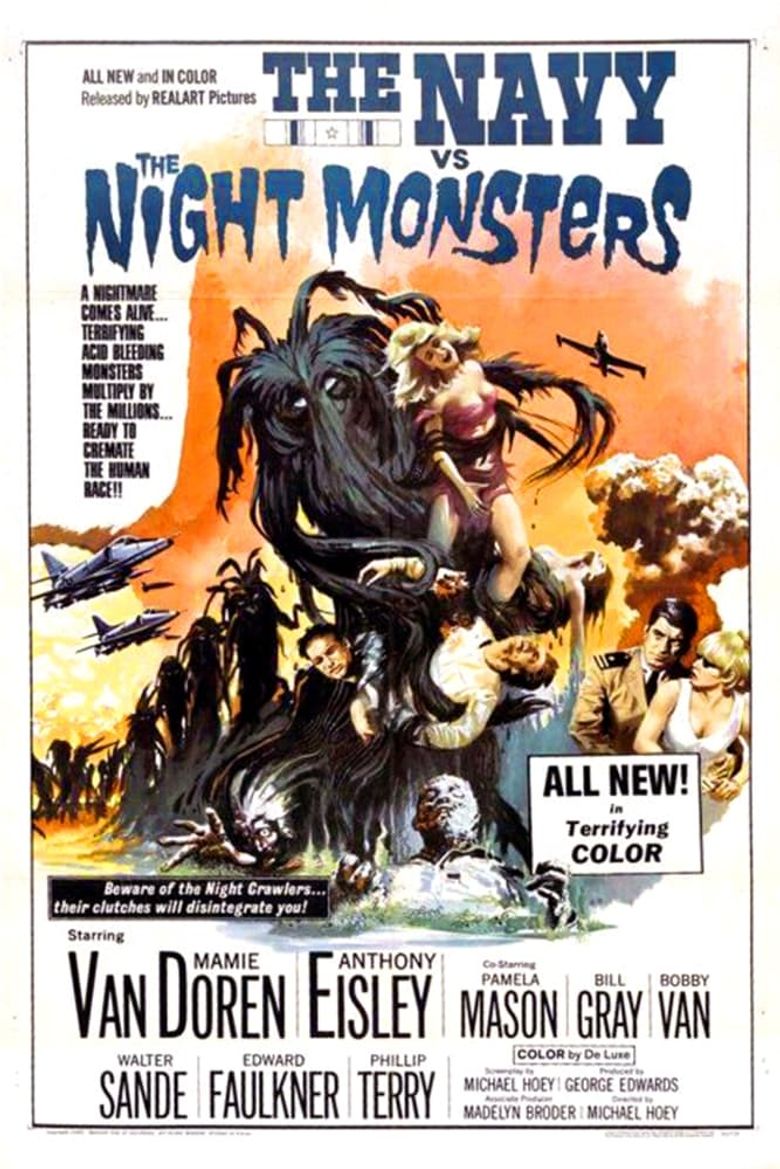 The Navy vs. the Night Monsters Poster