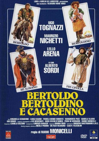  Bertoldo, Bertoldino e Cacasenno Poster