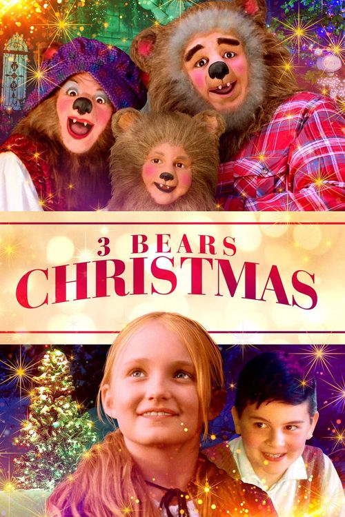 3 Bears Christmas Poster