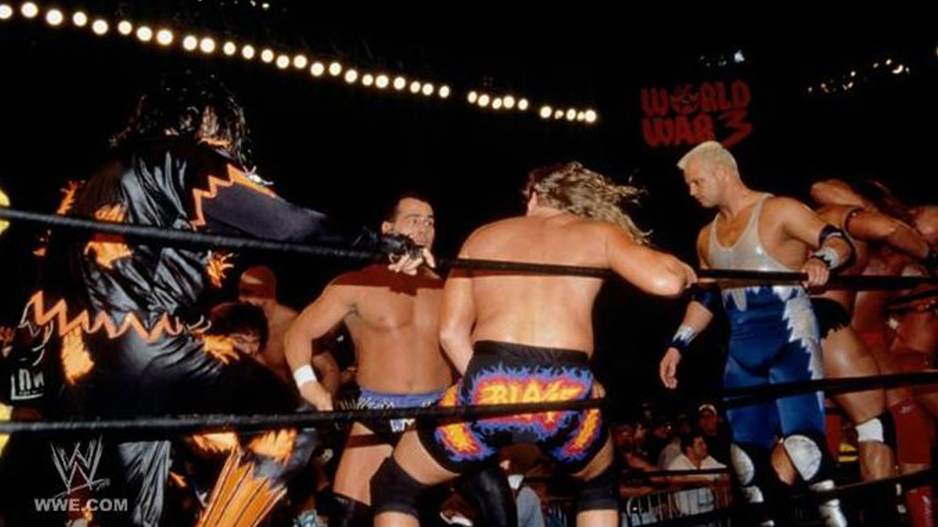WCW World War 3 1997 Backdrop