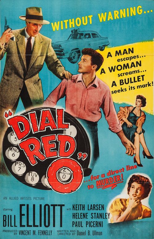 Dial Red O Poster