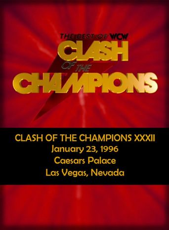 WCW Clash of the Champions XXXII Poster