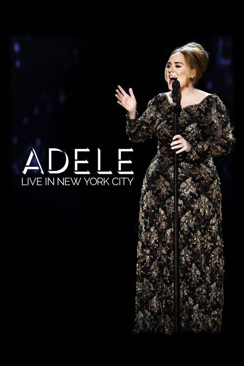 Adele Live in New York City Poster