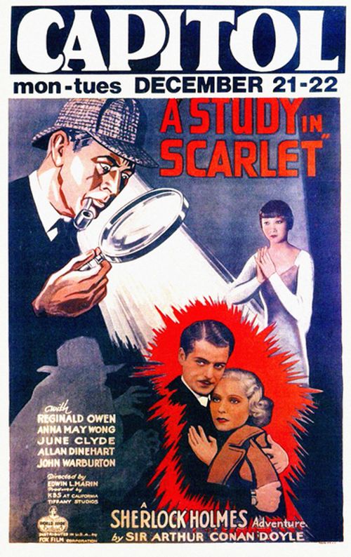 A Study in Scarlet Poster
