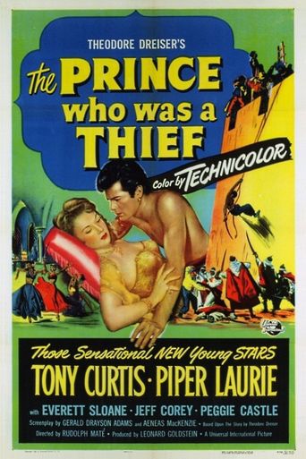  The Prince Who Was a Thief Poster