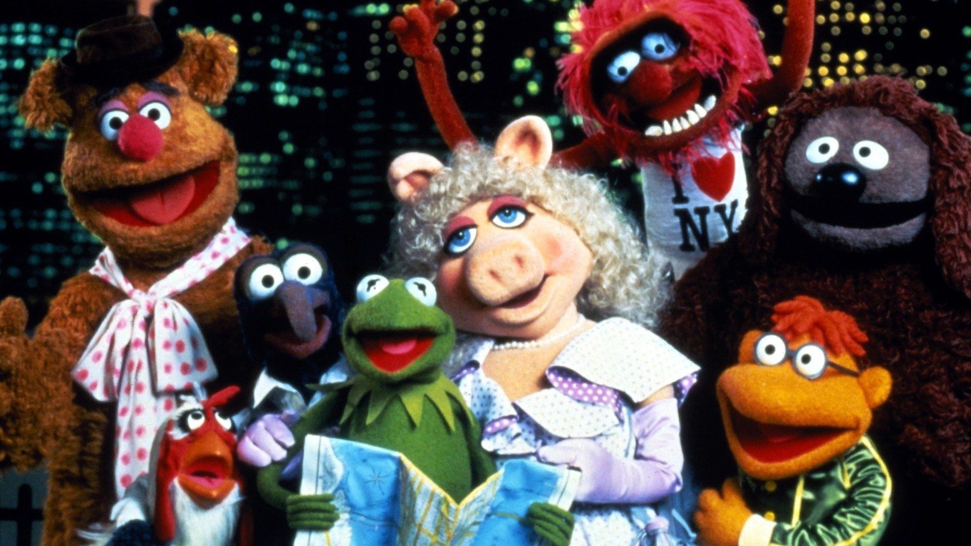 The Muppets Take Manhattan Backdrop