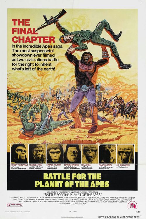Battle for the Planet of the Apes Poster