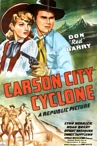  Carson City Cyclone Poster