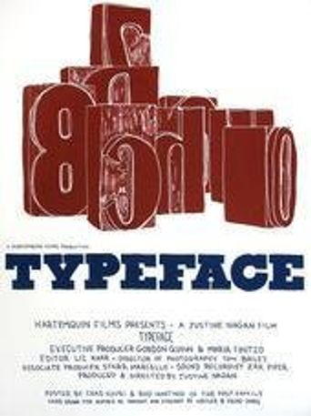 Typeface Poster
