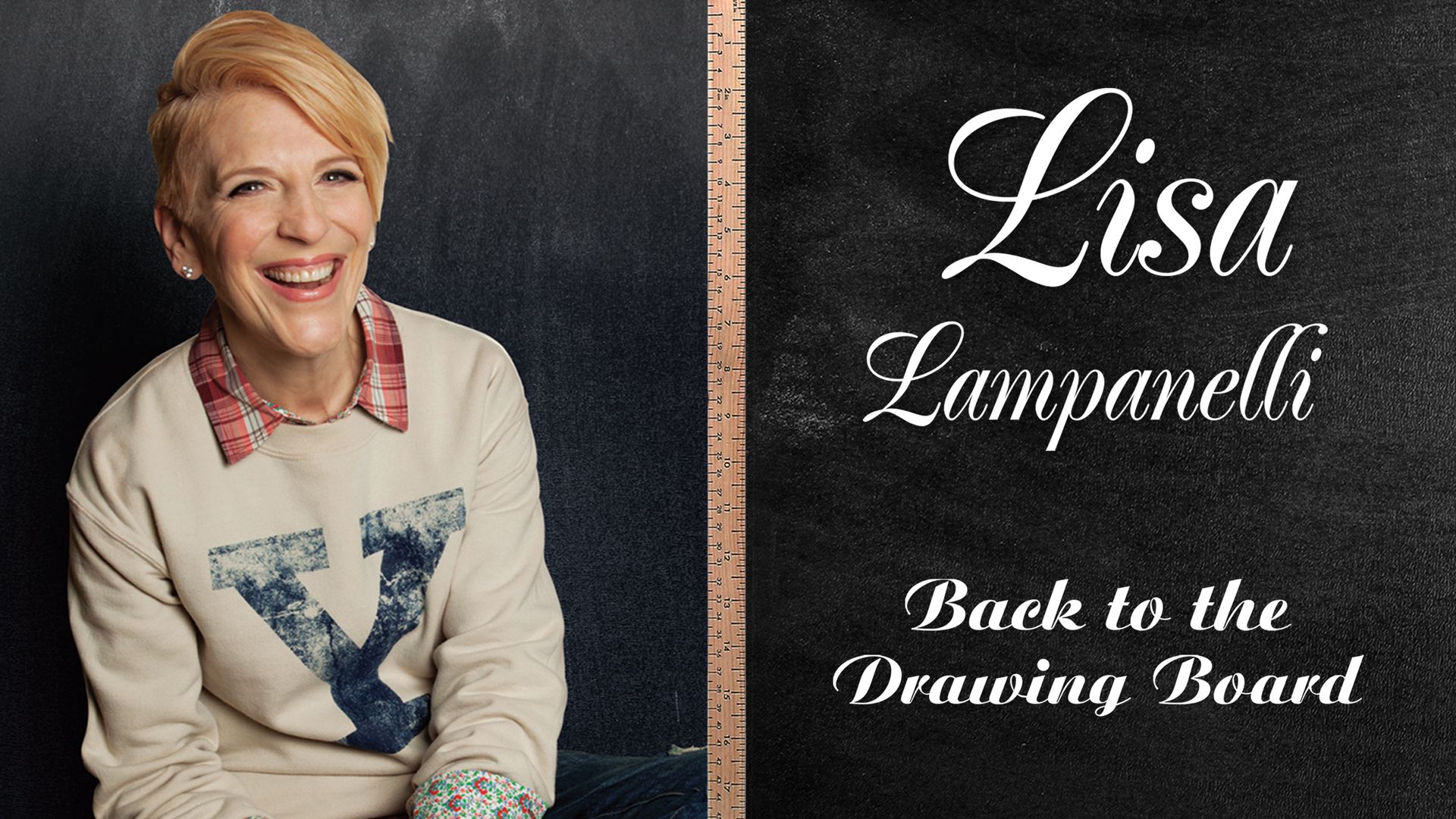 Lisa Lampanelli: Back to the Drawing Board Backdrop