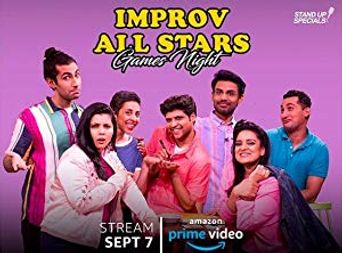 Improv All Stars: Games Night Poster