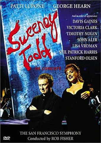  Sweeney Todd: The Demon Barber of Fleet Street in Concert Poster