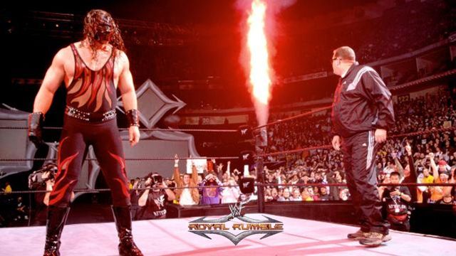 WWE Royal Rumble 2001 Backdrop