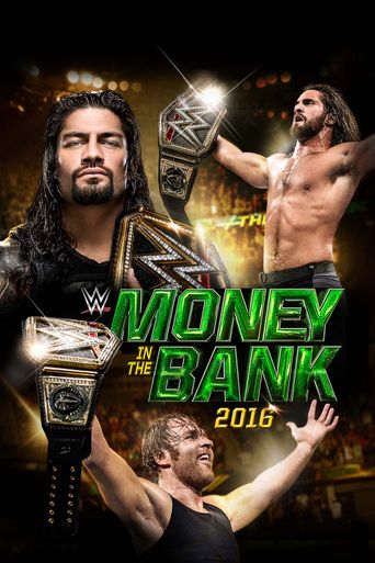  WWE Money in the Bank 2016 Poster